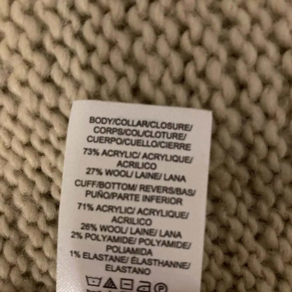 Lucky Brand | Cream Bauble Cardigan | Small - Picture 7 of 11